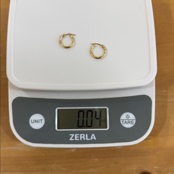 14k Gold Hoop Earrings - Picture 5 of 6